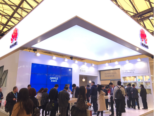 歐普照明攜手華為亮相AWE 共創(chuàng)智能家居生態(tài)